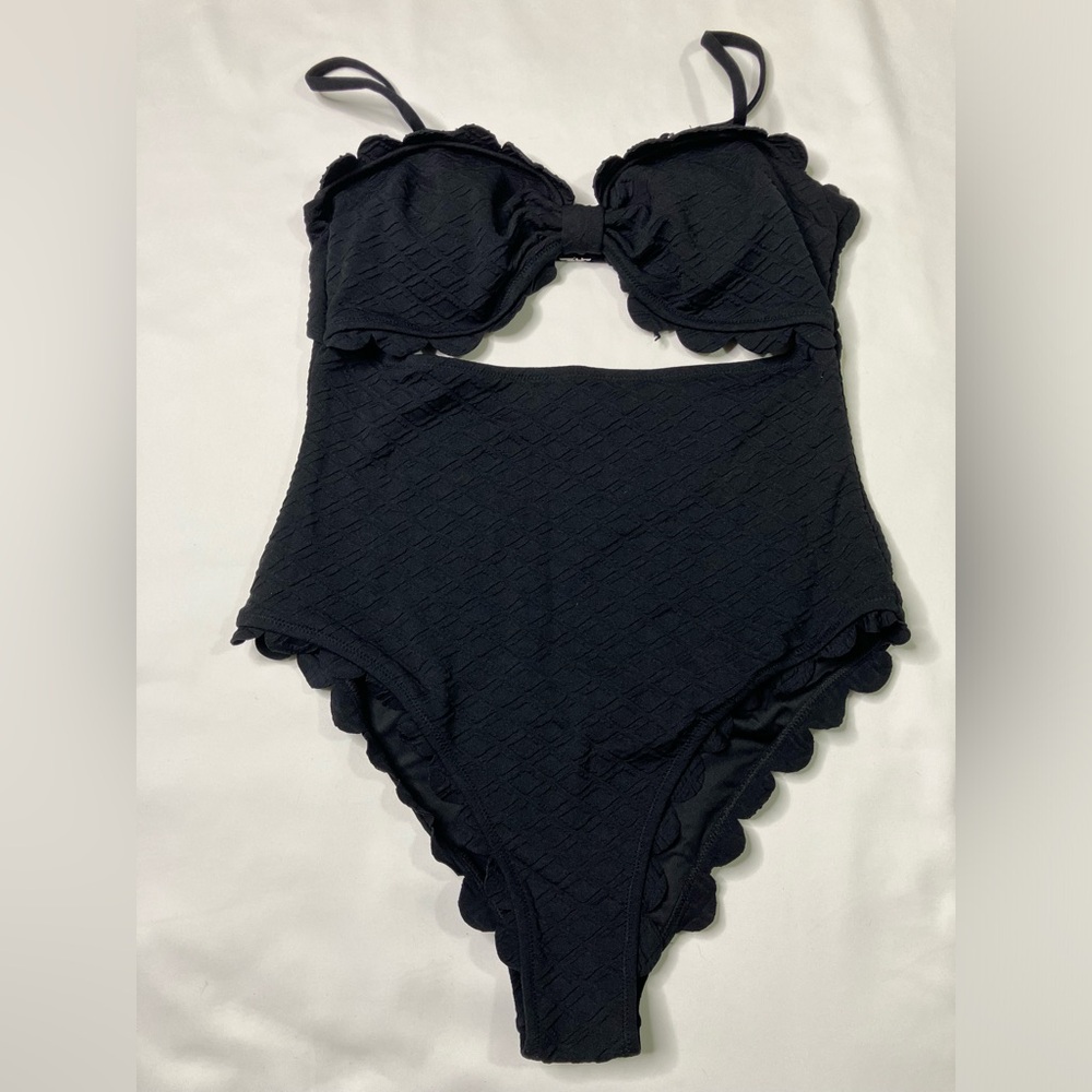 Black One Piece Swimsuit NWT XXL